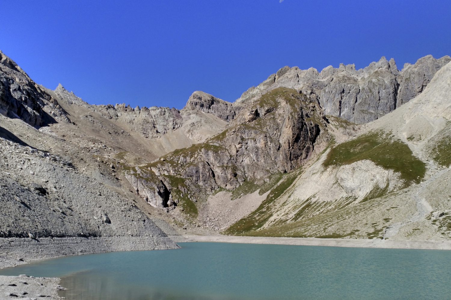 tour de la clarée accompagné, lac des béraudes