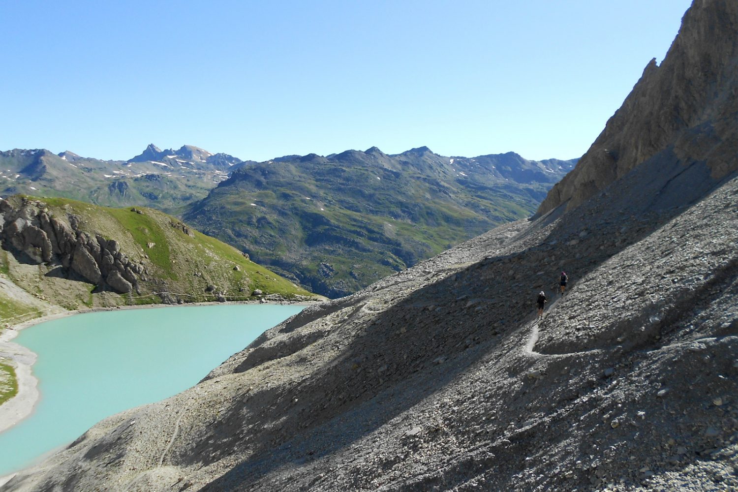 Tour de la Clarée, lac des beraudes