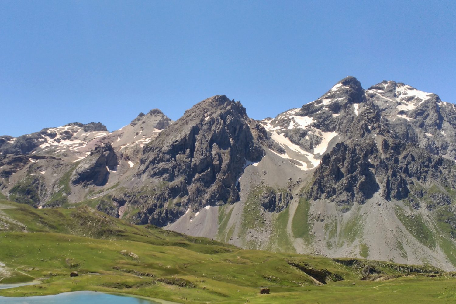 Tour des Écrins, séjour randonnée accompagné, Grand galibier. face NE