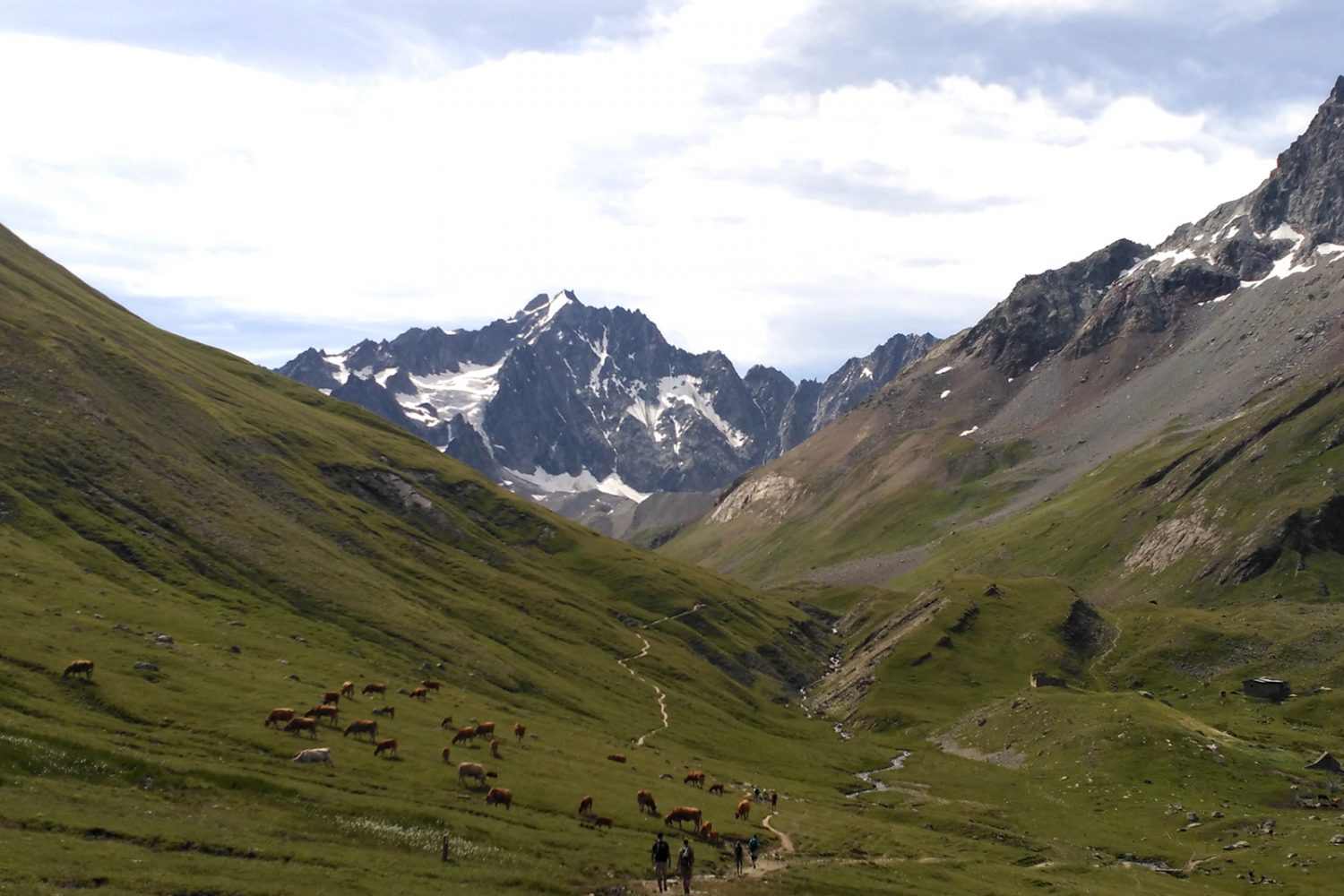 Parc National des Écrins, l'alpe de villar d'arêne