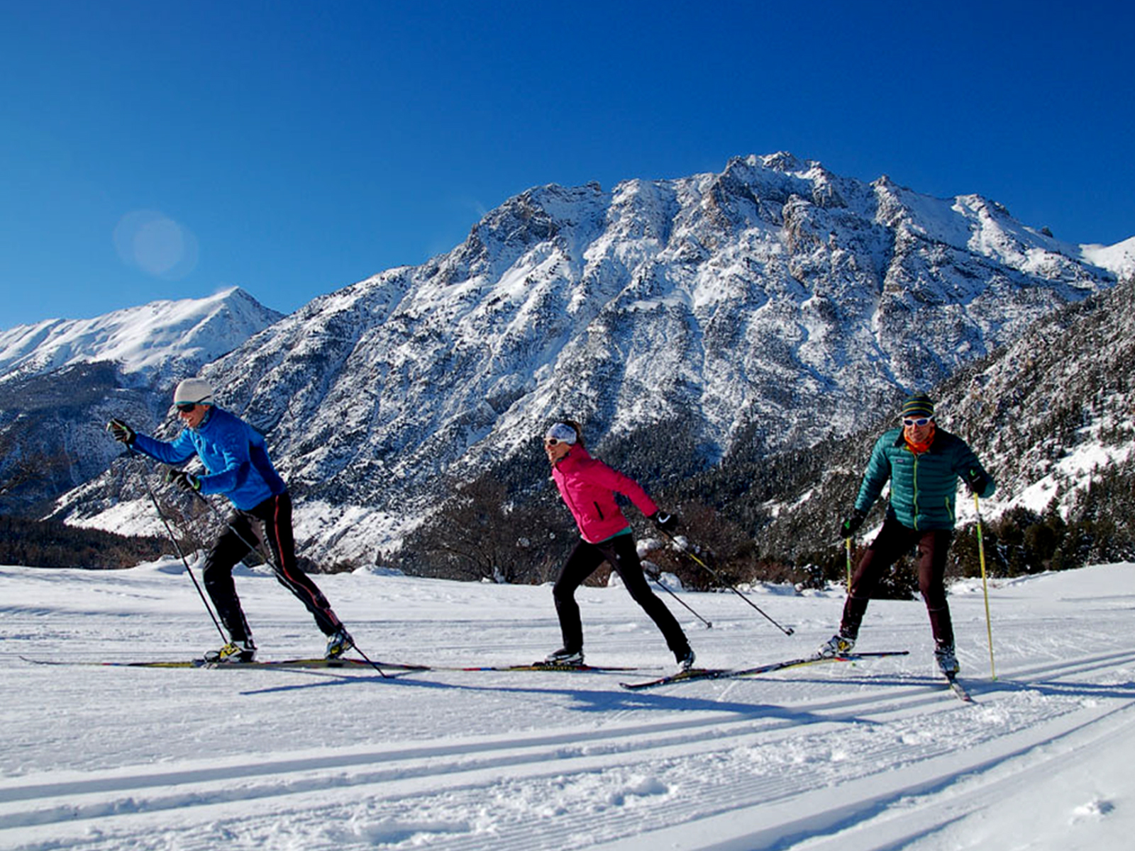 ski de fond, multi activités hivernale