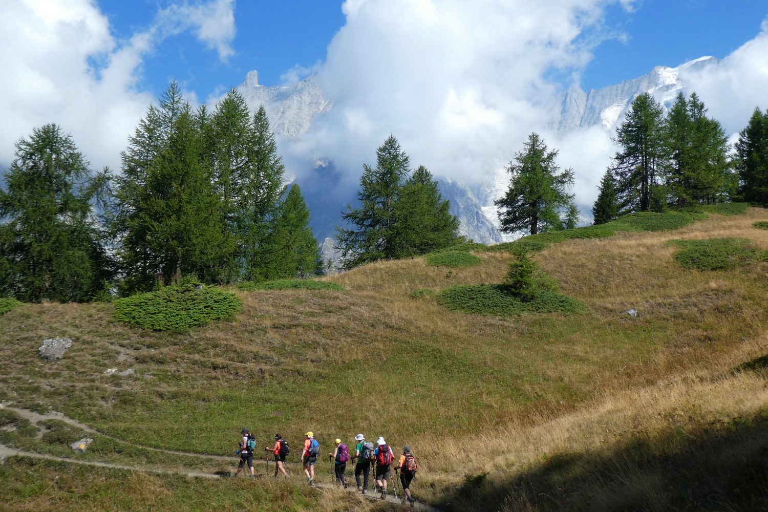 Tour du mont Blanc, val Ferret